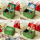 Christmas Wooden Hand Crank Music Box