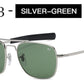Aviation Top Gunner Brand Designer AO Sunglasses