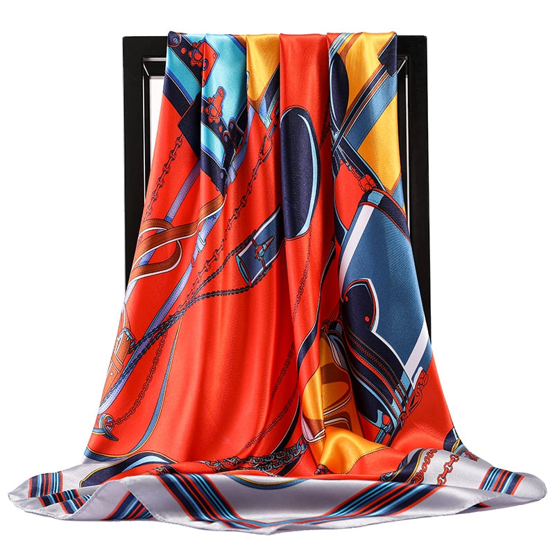 90*90cm 2022 New Retro Bohemian Scarf
