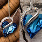 Gorgeous Ocean Heart Necklace