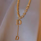 Honor to King David Platinum/Gold Necklace
